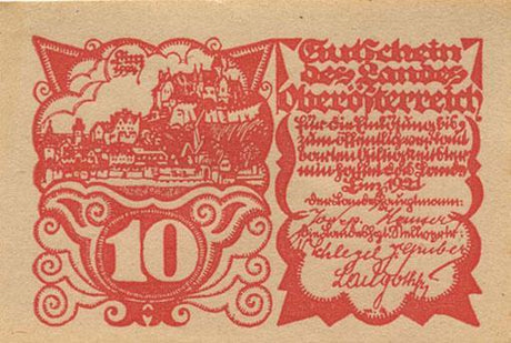 Austria PS119a(U) 10 Heller