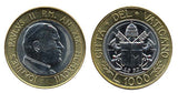 VATIKM286(U) Vatican City KM286(U) 1,000 Lire Year 1997