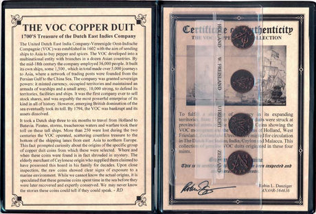 VOC Dutch East Indies Co. Copper Duits Album (VOC4DUITALB)