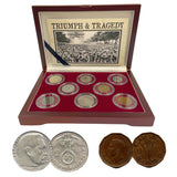 Triumph & Tragedy Box: The Second World War European Theater (WWII) (Eight-Coin Box) (WWIIEUROPE8CNBOX)